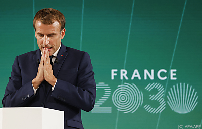 "Frankreich hat Glück, denn Frankreich hat Atomkraft", betont Macron - Paris, APA/AFP