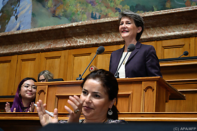 Schweiz Energieministerin Simonetta Sommaruga
 - Bern, APA/AFP