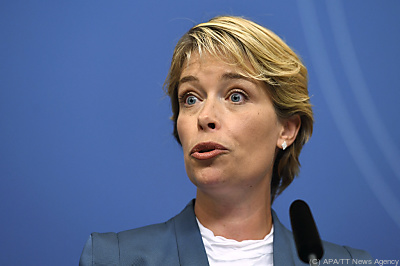 Schwedens Umweltministerin Annika Strandhall
 - Stockholm, APA/TT News Agency