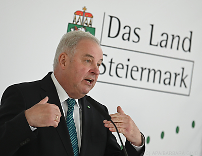 Steiermarks Landeshauptmann Hermann Schützenhöfer - Bad Aussee, APA/BARBARA GINDL
