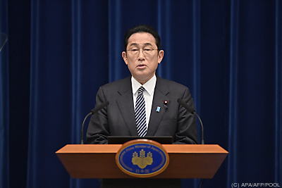 Japans Ministerpräsident Fumio Kishida
 - Tokyo, APA/AFP/POOL