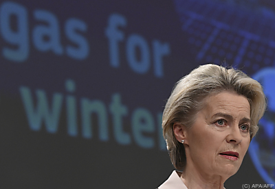 EU-Kommissionschefin Ursula von der Leyen
 - Brussels, APA/AFP