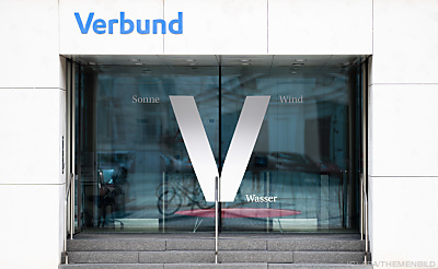 Eingang zur Firmenzentrale der Verbund AG
 - Wien, APA/THEMENBILD