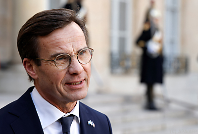 Schwedens Ministerpräsident Ulf Kristersson
 - Paris, APA/AFP