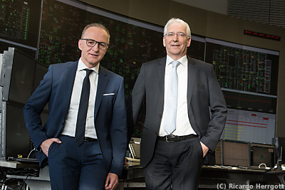 Gerhard Christiner (technischer Vorstand) und Thomas Karall (kaufmännischer Vorstand)
 - Wien, Ricardo Herrgott