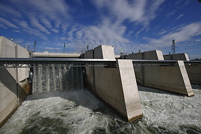Wasserkraftwerke steuerten 3,35 TWh bei
 - Graz, APA/ERWIN SCHERIAU
