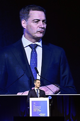 Belgiens Ministerpräsident Alexander De Croo
 - Brussels, APA/Belga