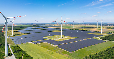 Der Photovoltaik-Park in Nickelsdorf soll rund 118 Megawatt liefern
 - Eisenstadt, APA/BURGENLAND ENERGIE