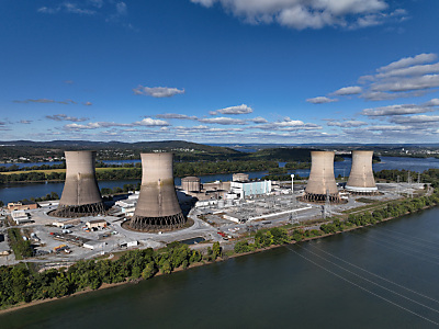 Meiler auf dem Areal von Three Mile Island
 - Middletown, APA/GETTY IMAGES NORTH AMERICA