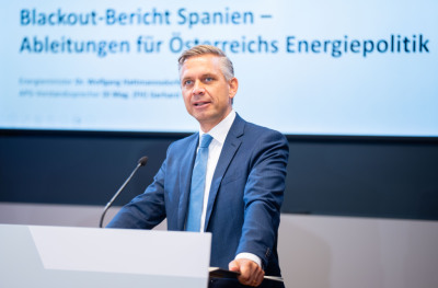 Hattmannsdorfer zieht Lehren aus großflächigem Stromausfall in Spanien
 - Wien, APA/GEORG HOCHMUTH