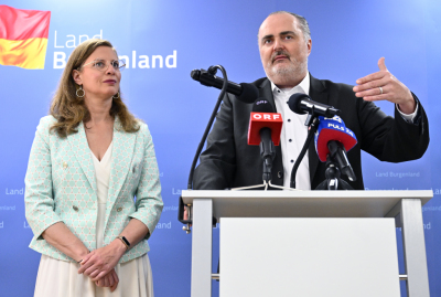 Haider-Wallner und Doskozil fordern gerechte Verteilung der Netzkosten
– Stadtschlaining, APA/HANS KLAUS TECHT Haider-Wallner und Doskozil fordern gerechte Verteilung der Netzkosten
- Stadtschlaining, APA/HANS KLAUS TECHT